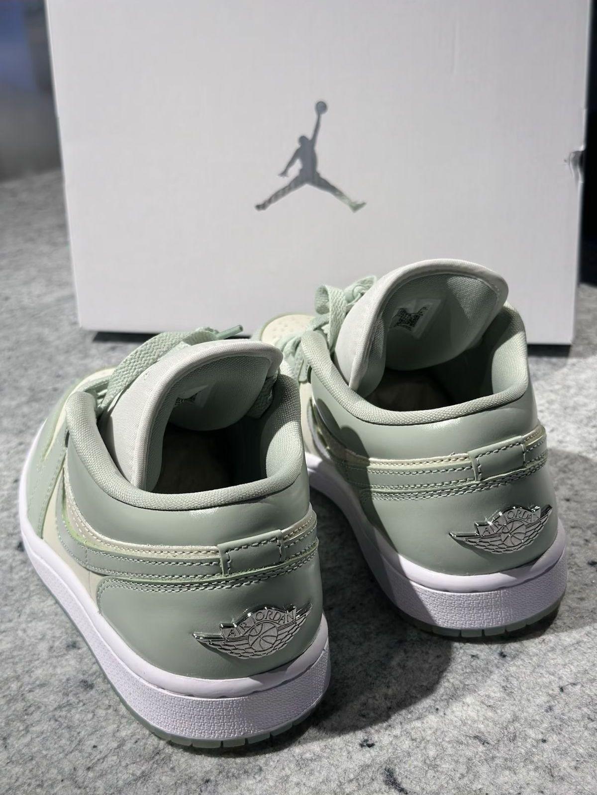 超清新浅绿Air Jordan 1低帮,夏日通勤绝配